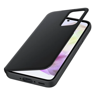 Samsung Smart View Wallet Case, Galaxy A35, black - Case