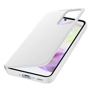 Samsung Smart View Wallet Case, Galaxy A35, valge - Kaaned