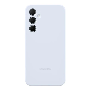 Samsung Silicone Case, Galaxy A35, голубой - Чехол EF-PA356TLEGWW