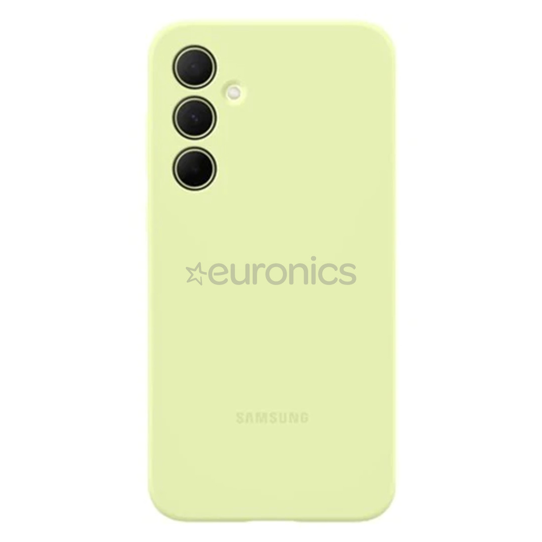Samsung Silicone Case, Galaxy A35, желтый - Чехол