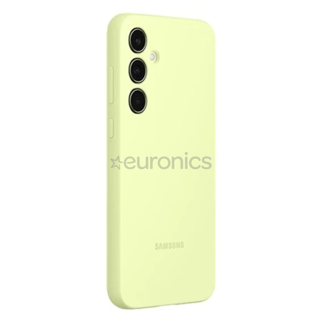 Samsung Silicone Case, Galaxy A35, желтый - Чехол