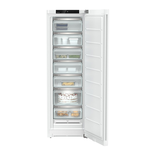Liebherr Pure NoFrost, 278 L, kõrgus 186 cm, valge - Sügavkülmik