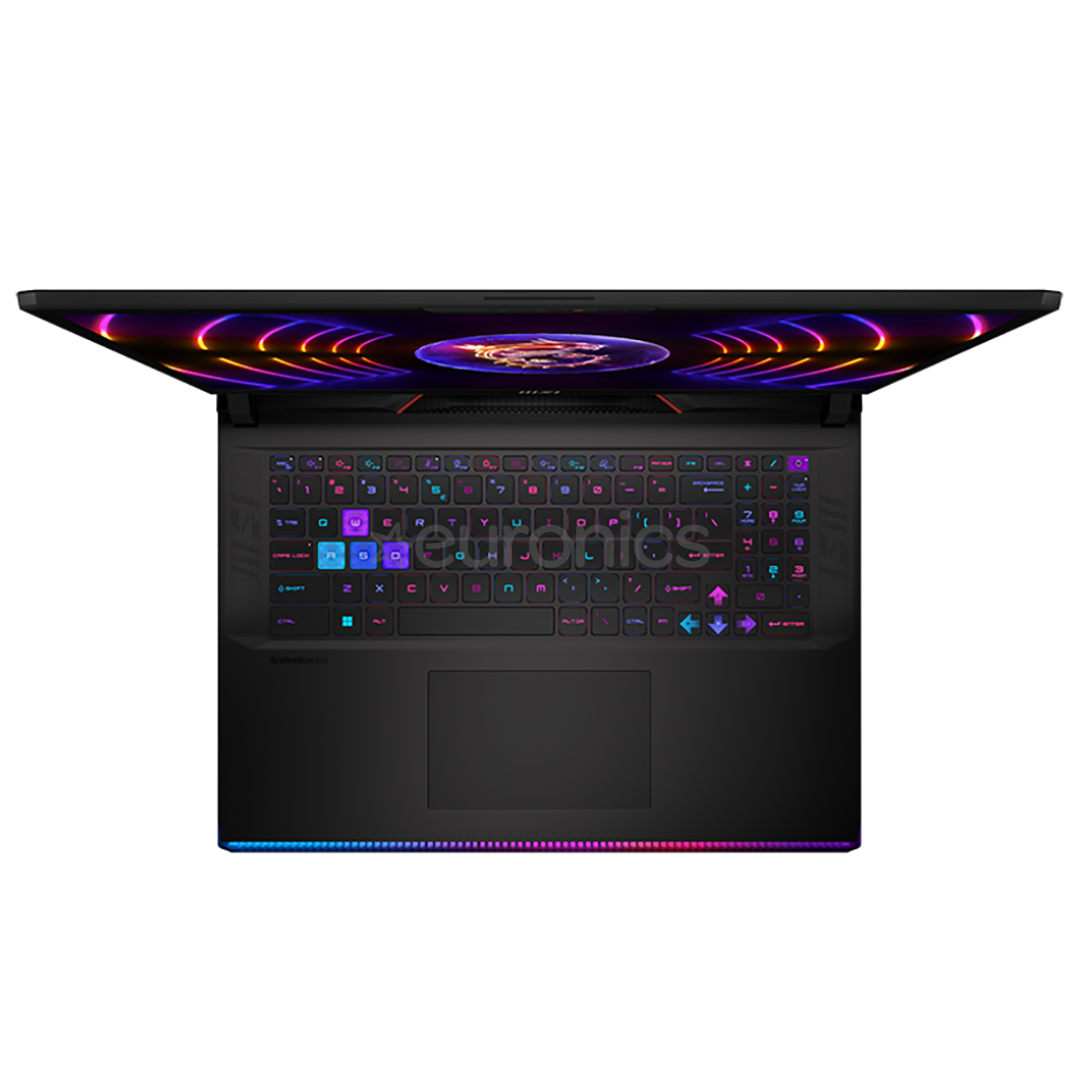 MSI Raider GE68 HX 14V, 16'', UHD, 120 Гц, i9, 32 ГБ, 2 ТБ, RTX 4080, W11P, ENG - Ноутбук