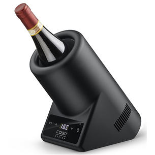 Caso, black - Wine bottle cooler 00615