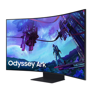 Samsung Odyssey Ark G97NC, 55'', UHD, LED VA, nõgus, must - Monitor