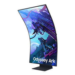 Samsung Odyssey Ark G97NC, 55'', UHD, LED VA, nõgus, must - Monitor