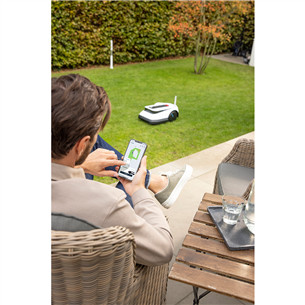 Ecovacs Goat G1-1600, must/valge - Robotmuruniiduk