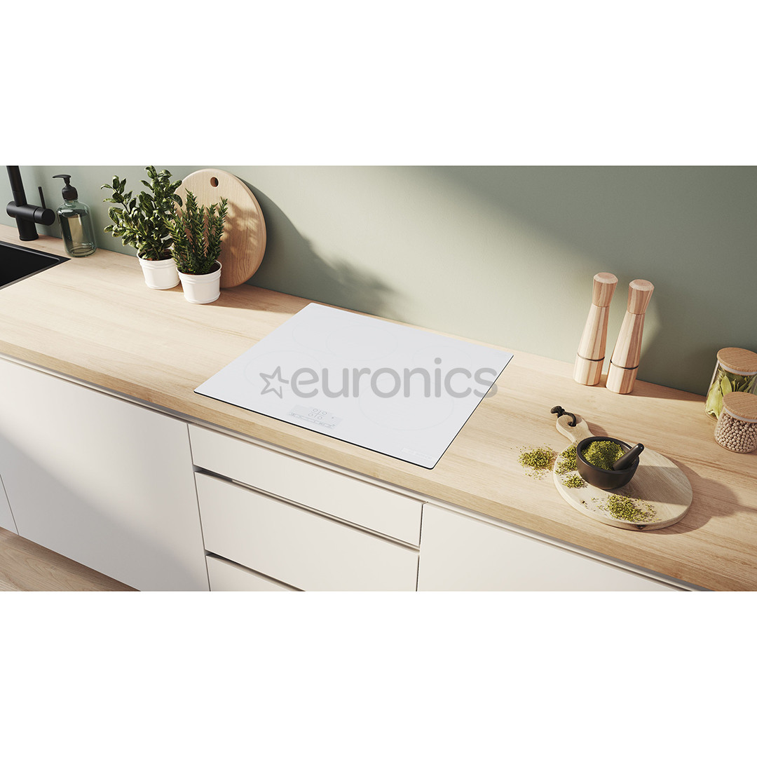 Bosch, Series 6, frameless, white - Built-in induction hob