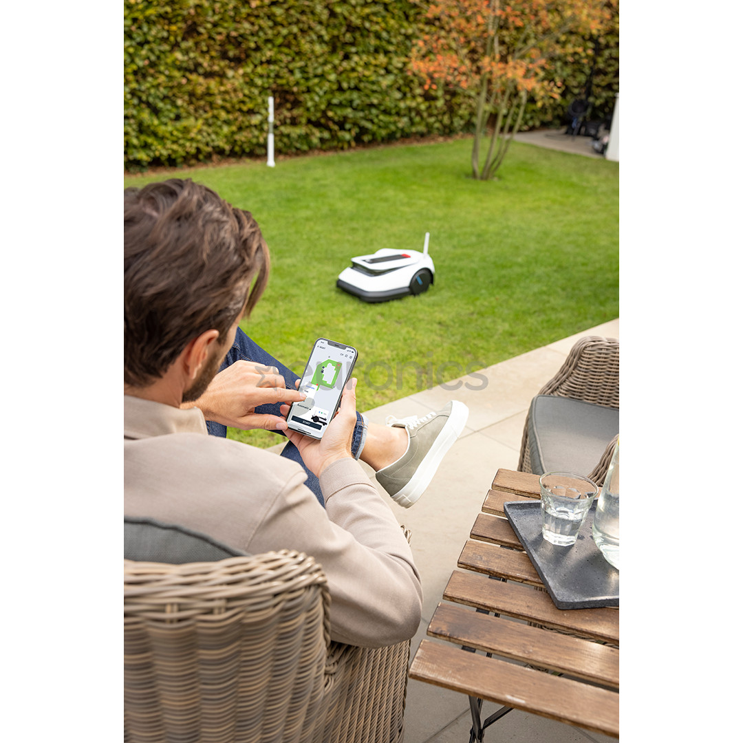 Ecovacs Goat G1-2000, must/valge - Robotmuruniiduk + Kinkekomplekt