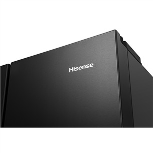 Hisense, NoFrost, 480 л, высота 182 см, черный - SBS-холодильник