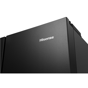 Hisense, NoFrost, 480 L, kõrgus 182 cm, must - SBS-Külmik