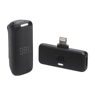 JBL Quantum Stream Wireless Lightning, must - Juhtmevaba mikrofon