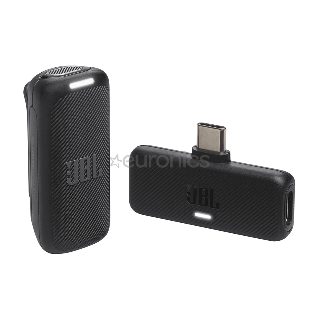JBL Quantum Stream Wireless USB-C, must - Juhtmevaba mikrofon