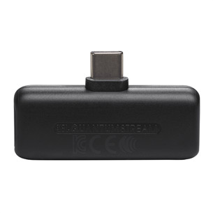 JBL Quantum Stream Wireless USB-C, must - Juhtmevaba mikrofon
