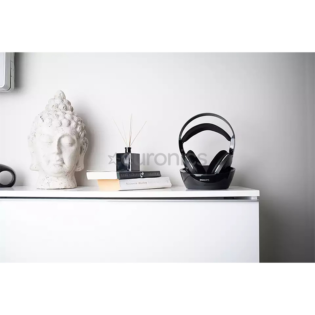 Philips SHD8850, black - Wireless Home Headphones