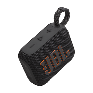 JBL GO 4, must - Kaasaskantav juhtmevaba kõlar