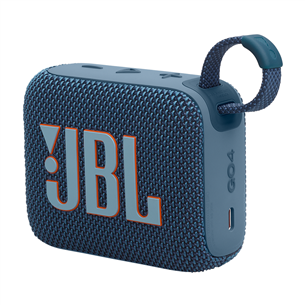 JBL GO 4, синий - Портативная беспроводная колонка JBLGO4BLU
