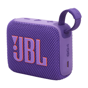 JBL GO 4, lilla - Kaasaskantav juhtmevaba kõlar JBLGO4PUR