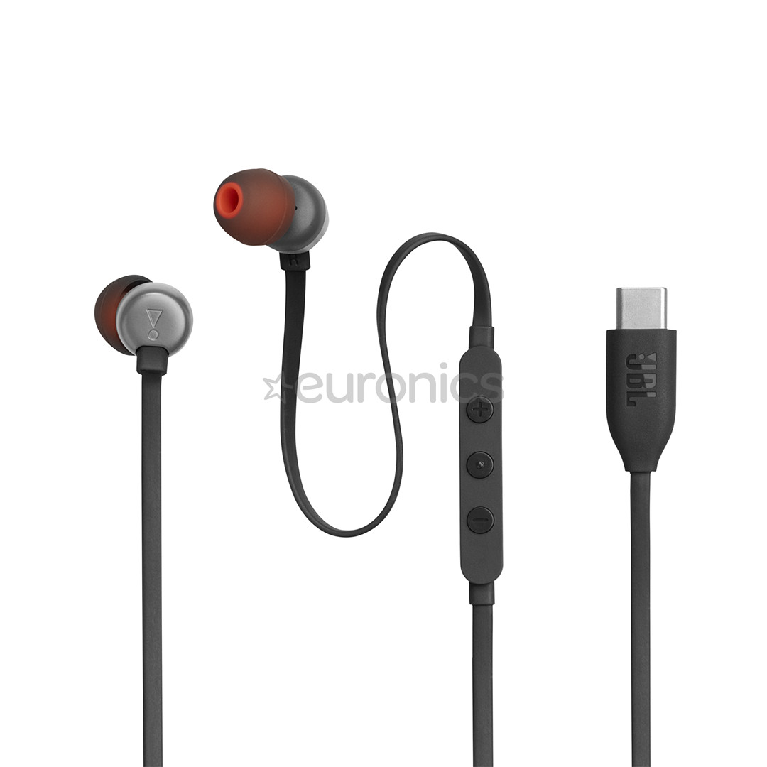 JBL Tune 310C USB-C, in-ear, black - Wired headphones