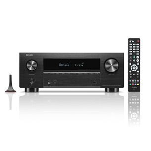 Denon AVC-X3800H, 9.4-kanaliga, 8K, HEOS, AirPlay 2, must - Ressiiver