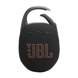 JBL Clip 5, must - Kaasaskantav juhtmevaba kõlar