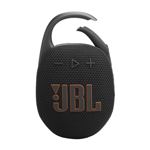 JBL Clip 5, black - Portable Wireless Speaker