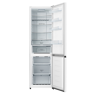 Hisense, NoFrost 336 л, высота 201 см, белый - Холодильник