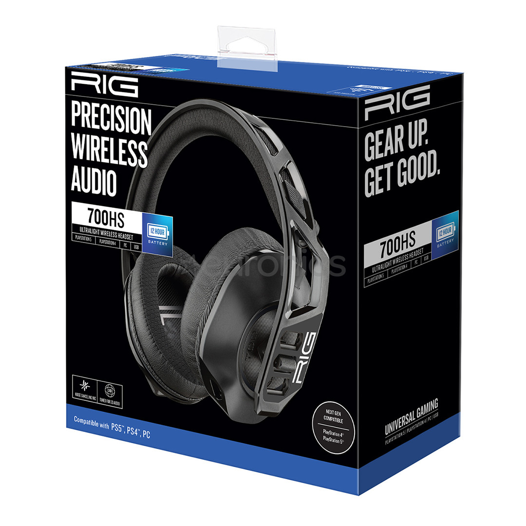 Nacon RIG 700HS, PlayStation, black - Wireless Headset