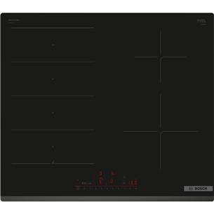 Bosch, Series 6, frameless, black - Built-in induction hob