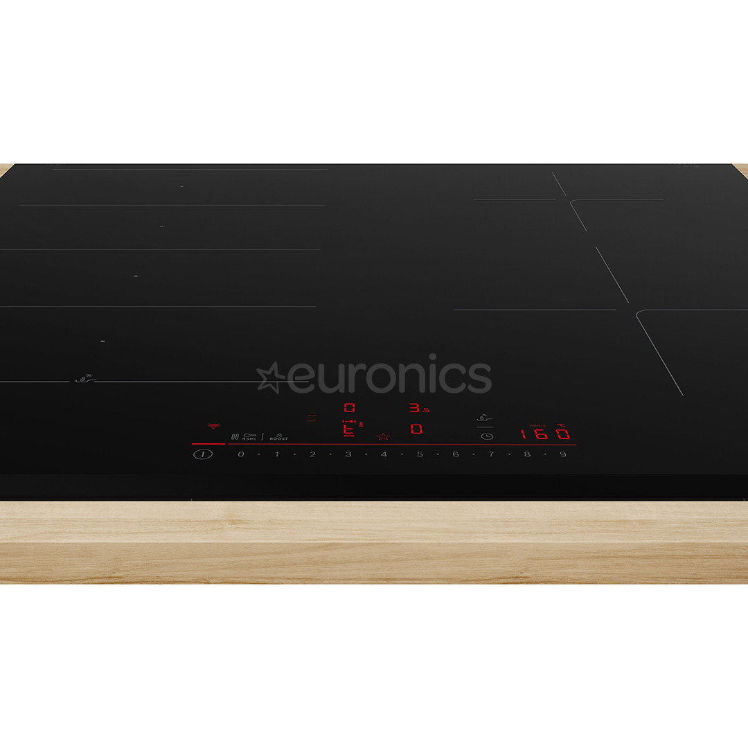 Bosch, Series 6, frameless, black - Built-in induction hob