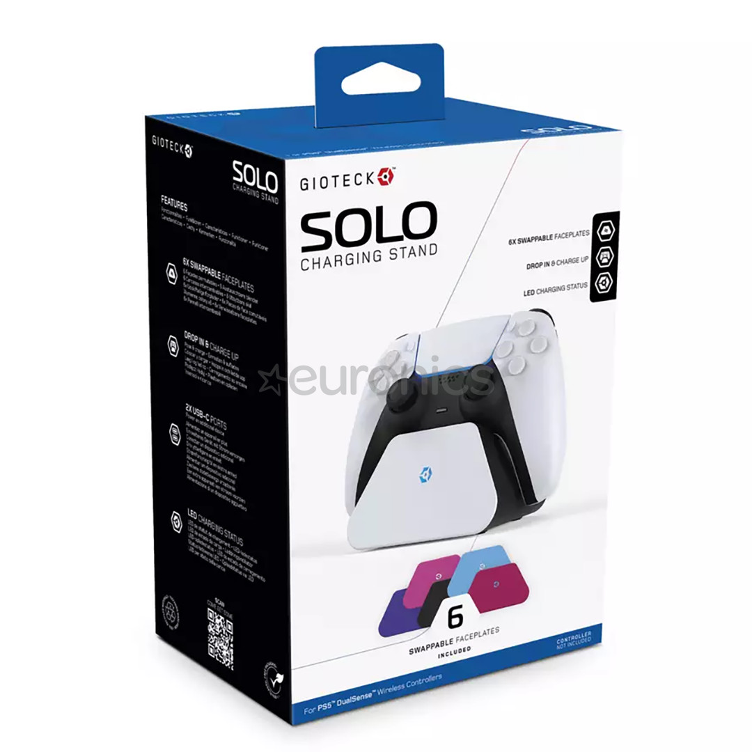 Gioteck SOLO Charging Stand For PS5 - Зарядное устройство для контроллера PS5