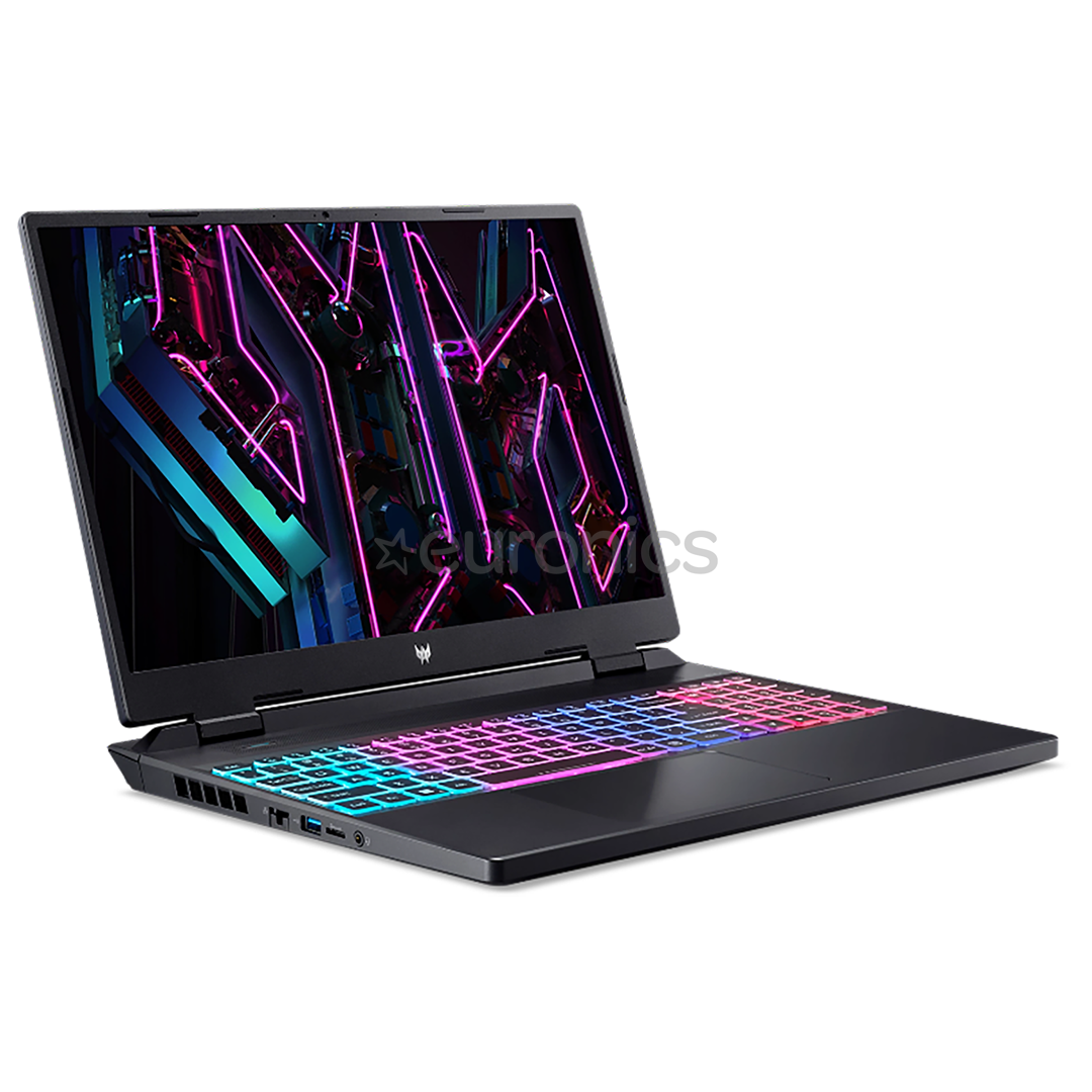Acer Predator Helios Neo 16, 16'', WUXGA, 165 Hz, i7, 16 GB, 512 GB, RTX 4060, ENG, black - Notebook