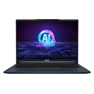 MSI Stealth 16 AI Studio A1VFG, 16'', QHD+ 240 Hz, Ultra 7, 16 GB, 1 TB, RTX 4060, W11P, ENG, sinine - Sülearvuti
