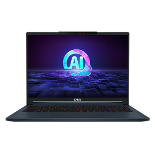 MSI Stealth 16 AI Studio A1VFG, 16'', QHD+ 240 Hz, Ultra 7, 16 GB, 1 TB, RTX 4060, W11P, ENG, blue - Notebook