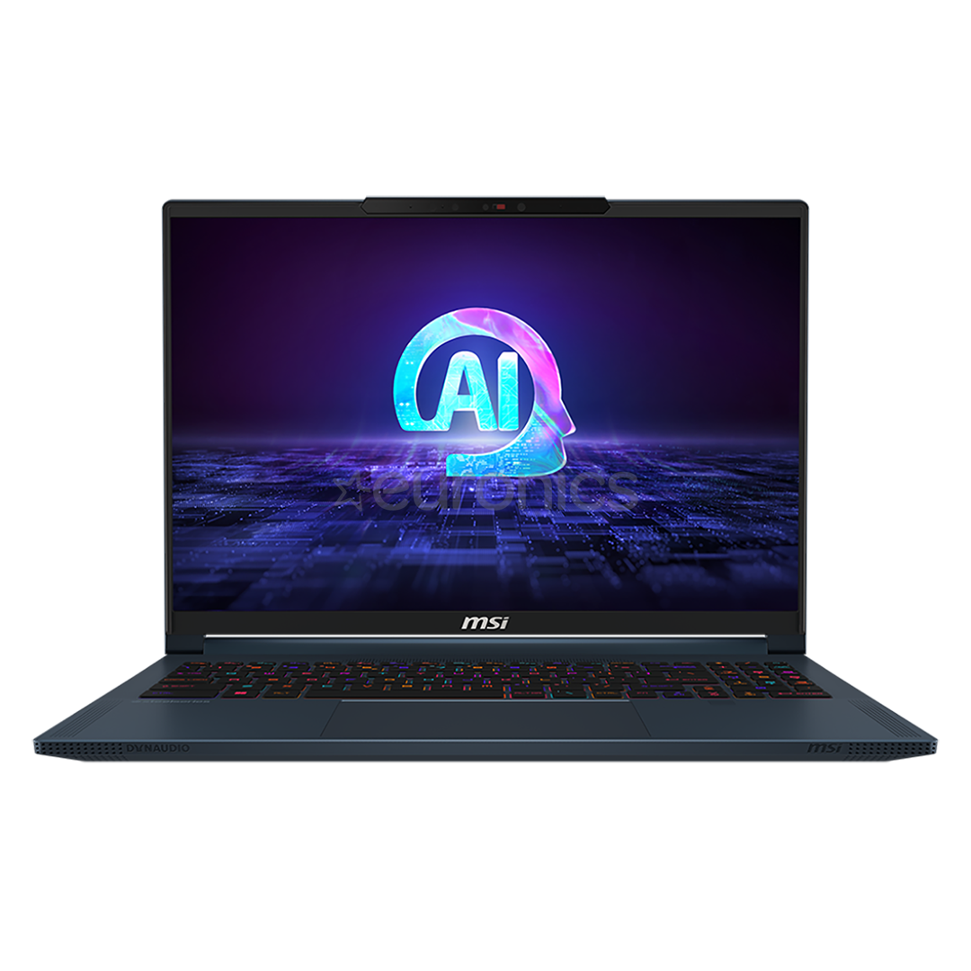 MSI Stealth 16 AI Studio A1VFG, 16'', QHD+ 240 Hz, Ultra 7, 16 GB, 1 TB, RTX 4060, W11P, ENG, blue - Notebook