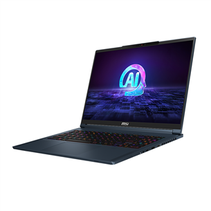 MSI Stealth 16 AI Studio A1VFG, 16'', QHD+ 240 Hz, Ultra 7, 16 GB, 1 TB, RTX 4060, W11P, ENG, blue - Notebook