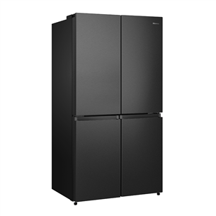 Hisense, Total No Frost, 609 л, высота 179 см, черный - SBS-холодильник