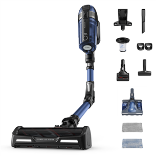 Tefal X-Force Flex 12.60 Aqua, blue - Cordless vacuum cleaner + removable battery BUNDLETY98C0ACC