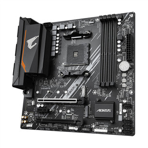 Gigabyte B550M Aorus Elite 1.3, mATX, черный - Материнская плата