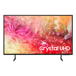 Samsung DU7172, 43'', 4K UHD, LED LCD, must - Teler UE43DU7172UXXH