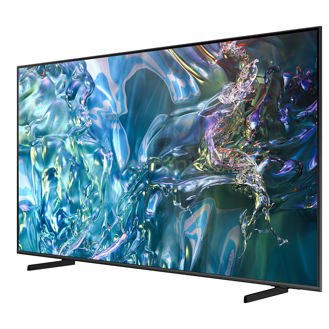 Samsung Q60D, 55'', 4K UHD, QLED, серый/черный - Телевизор