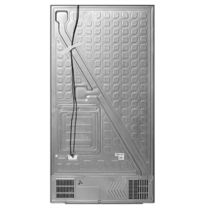 Hisense, Total No Frost, 609 L, height 179 cm, black - SBS Refrigerator