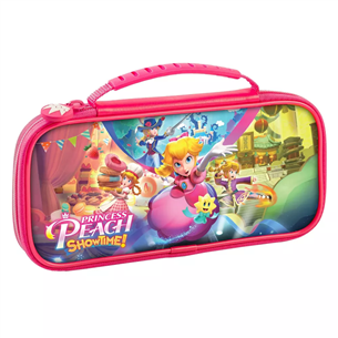 RDS Industries Game Traveler Deluxe Princess Peach Showtime, Nintendo Switch, roosa - Reisiümbris