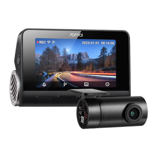 70mai Dash Cam 4K A810 и камера заднего вида RC12, черный - Видеорегистратор