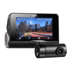 70mai Dash Cam 4K A810 and RC12 Rear Cam, black - Dash cam A810-2