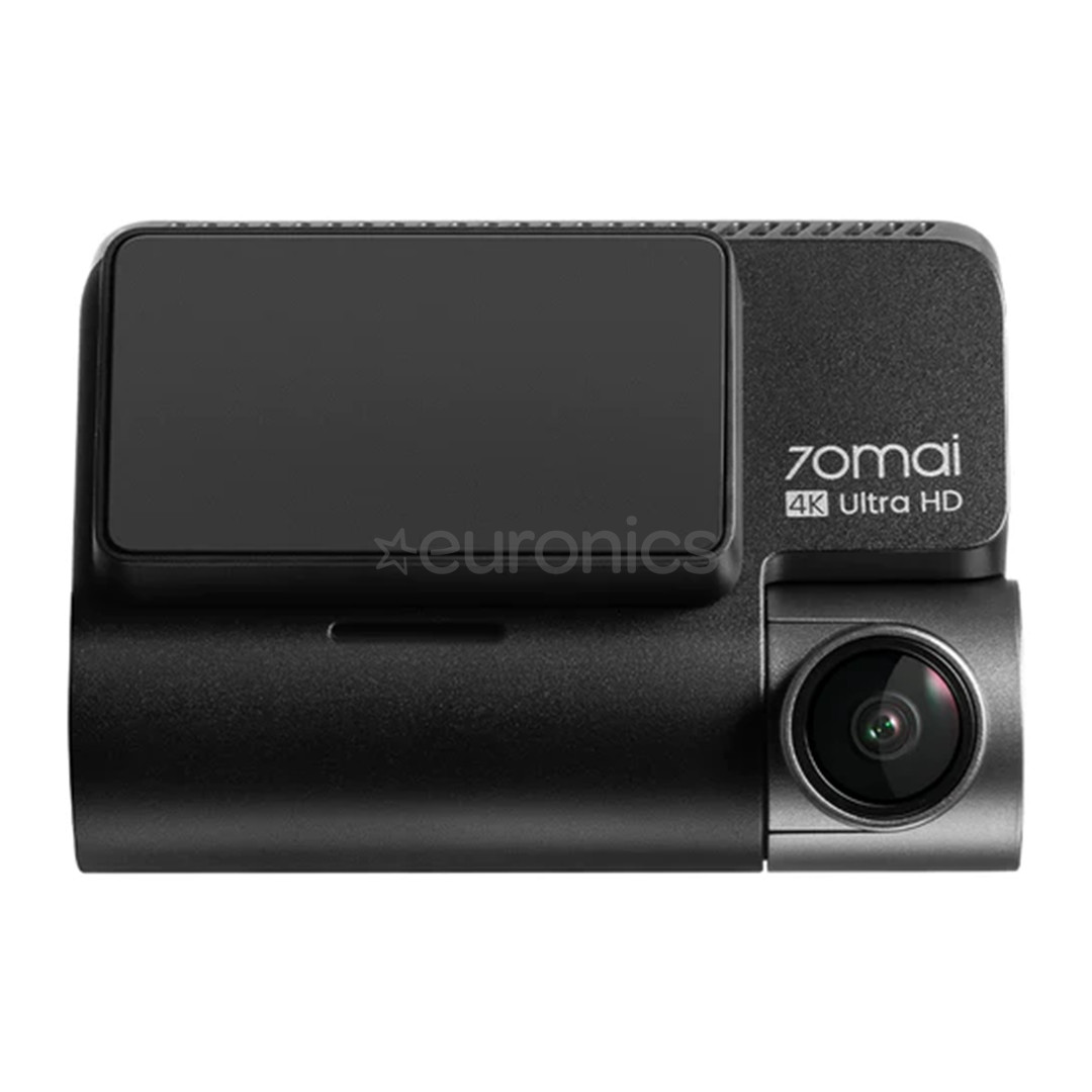 70mai Dash Cam 4K A810 and RC12 Rear Cam, black - Dash cam