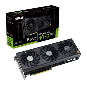 Asus, NVIDIA GeForce RTX 4070 Super, 12 GB GDDR6X, 192 bit - Graphics Card