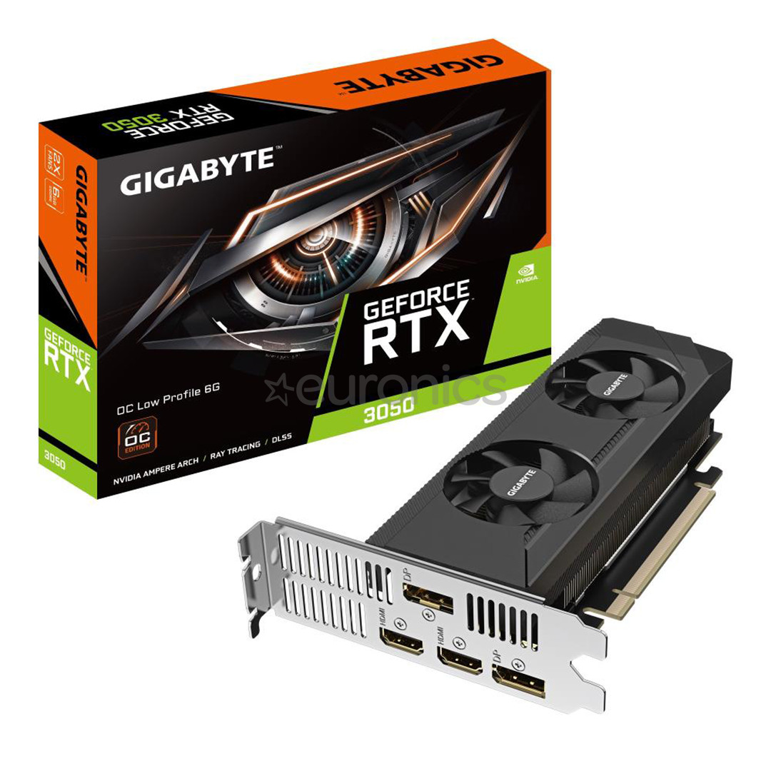 Gigabyte, NVIDIA GeForce RTX 3050, 6 GB GDDR6, 96 bit - Graafikakaart
