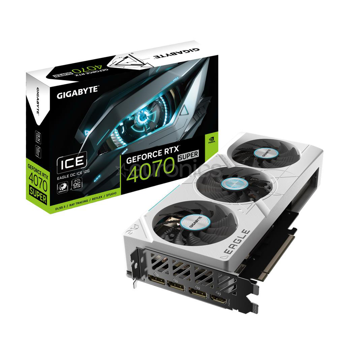 Gigabyte, NVIDIA GeForce RTX 4070 Super, 12 GB GDDR6X, 192 bit - Graphics Card