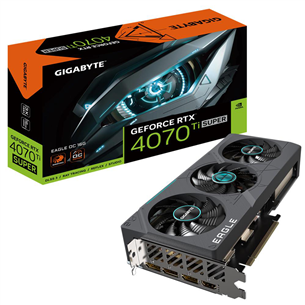 Gigabyte, NVIDIA GeForce RTX 4070 Ti Super, 16 GB GDDR6X, 256 bit - Graafikakaart 4719331354114
